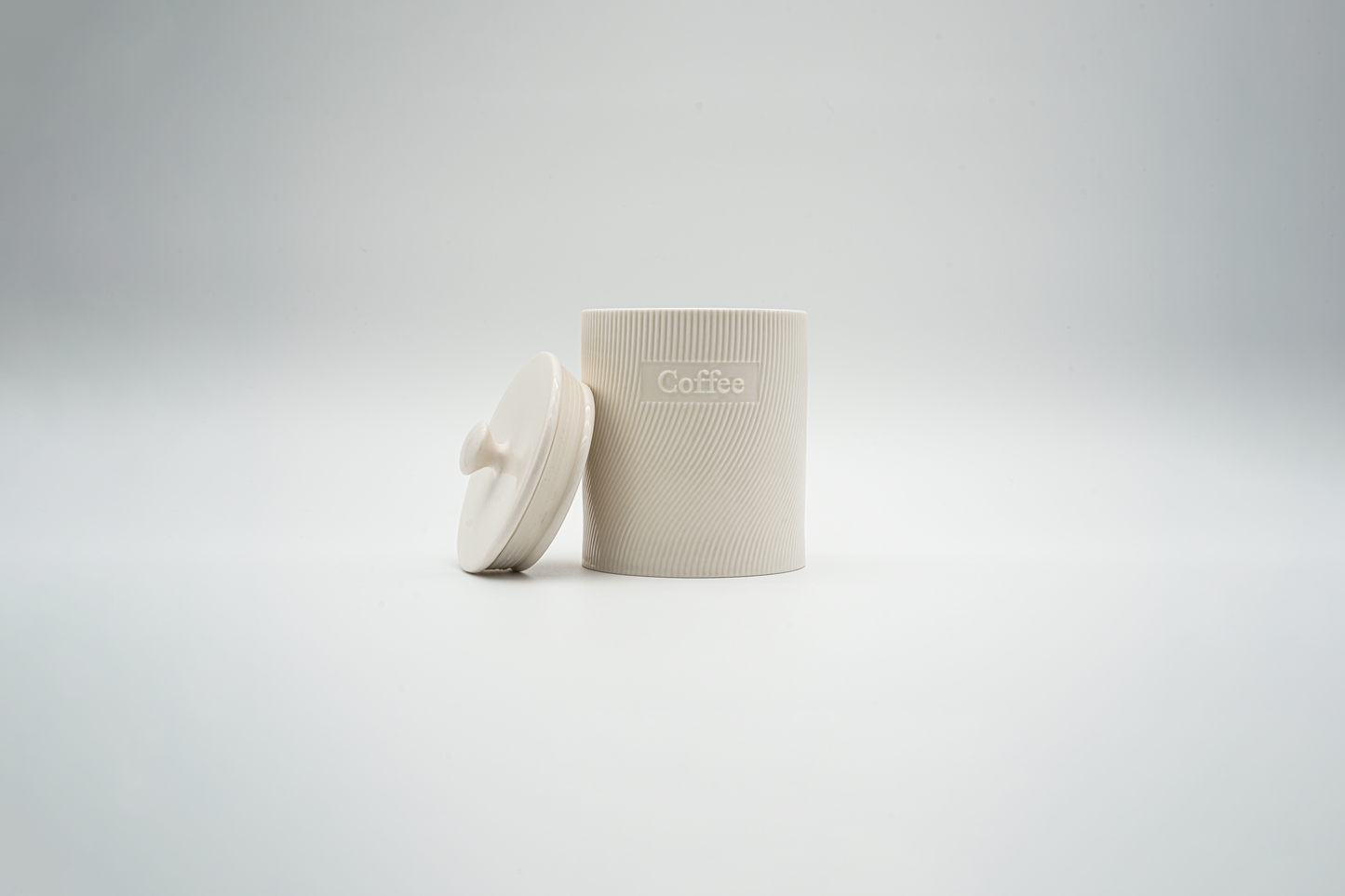Jeanne Set of Coffee Tea Sugar Porcelain Storage Jars